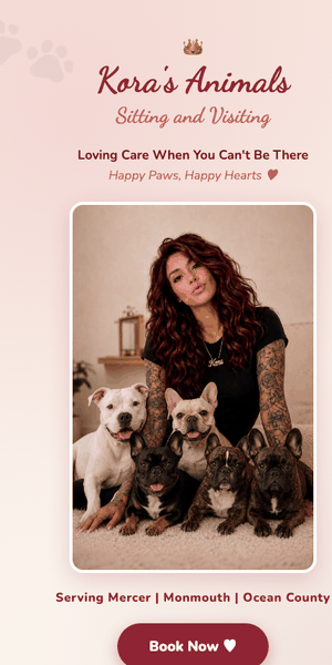 Kora's Animals website scrolling on a phone